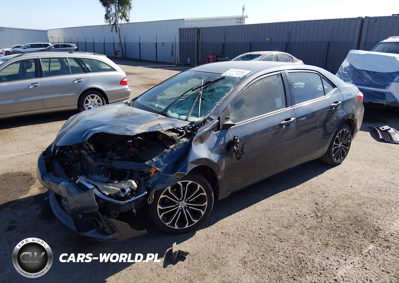 2015 Toyota Corolla S Plus VIN:5YFBURHEXFP274337 - 2