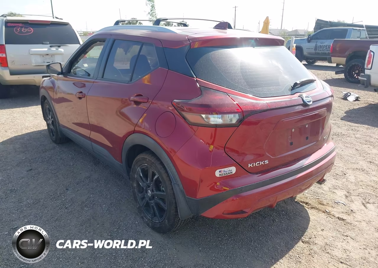 2021 Nissan Kicks Sv Xtronic Cvt VIN:3N1CP5CV2ML520113 - 3