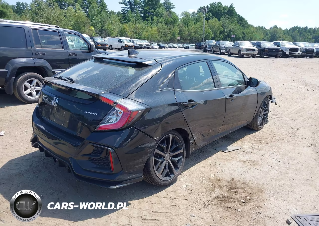 2021 Honda Civic Sport VIN:SHHFK7G41MU203362 - 4