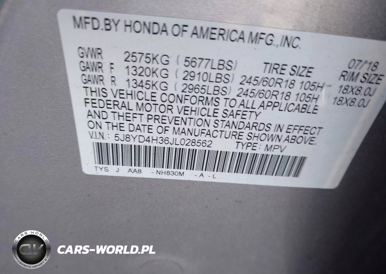 2018 Acura Mdx VIN:5J8YD4H36JL028562 - 9