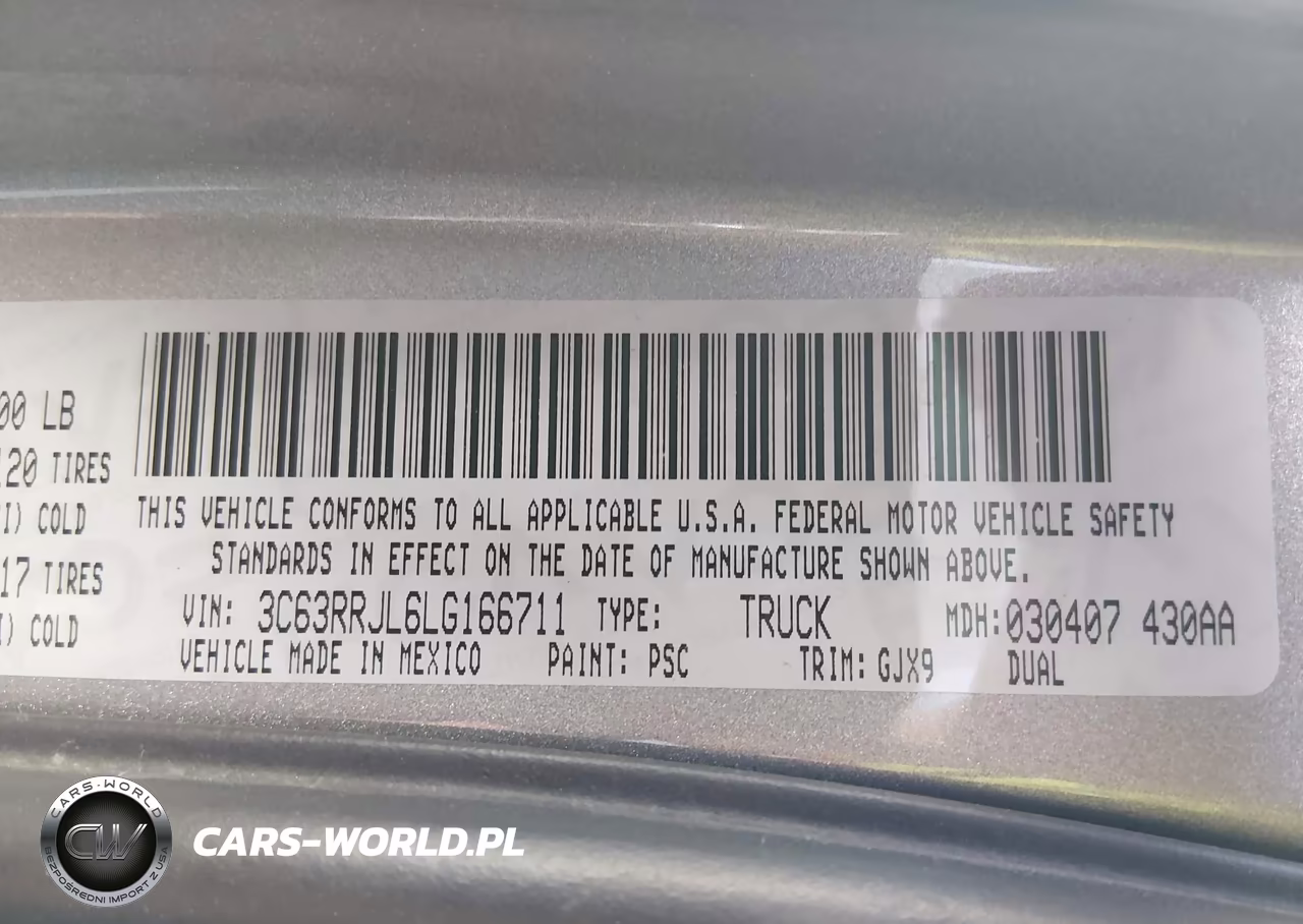2020 Ram 3500 Laramie 4X4 8' Box VIN:3C63RRJL6LG166711 - 9