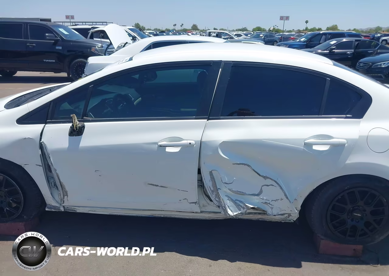 2013 Honda Civic Lx VIN:2HGFB2F57DH522064 - 14
