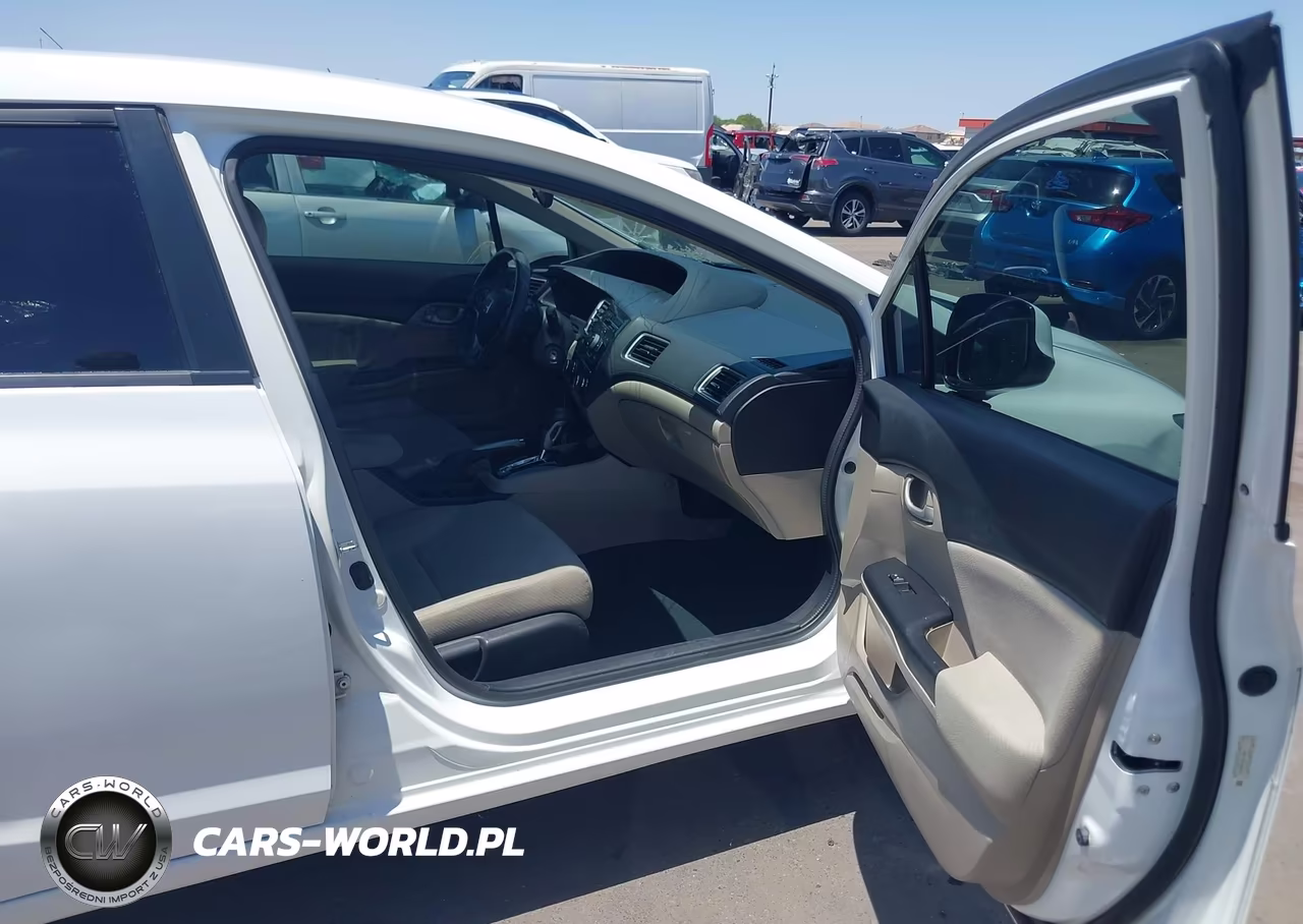 2013 Honda Civic Lx VIN:2HGFB2F57DH522064 - 5