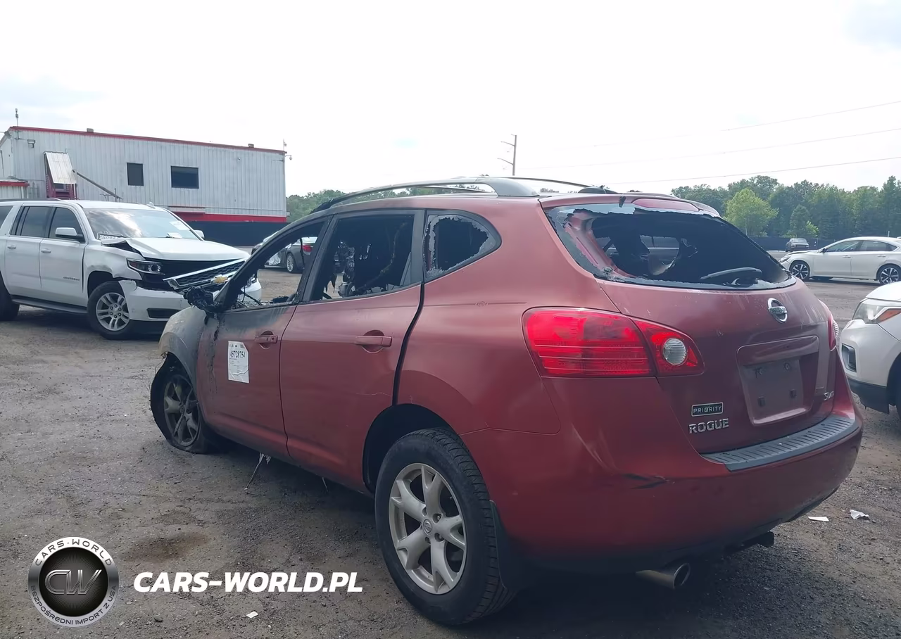 2008 Nissan Rogue Sl VIN:JN8AS58V48W138746 - 3