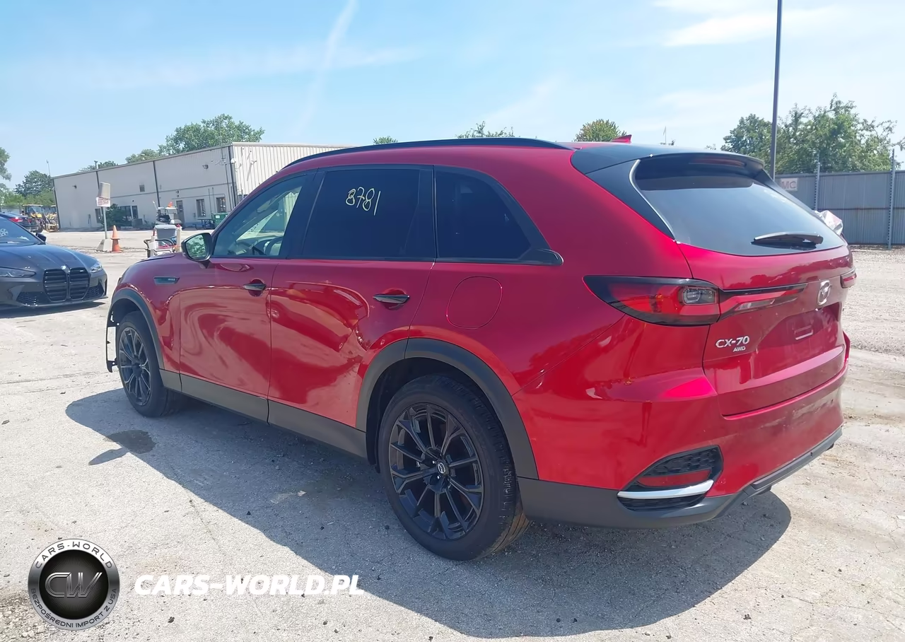 2025 Mazda Cx-70 3.3 Turbo Premium Package VIN:JM3KJDHD9S1129248 - 3