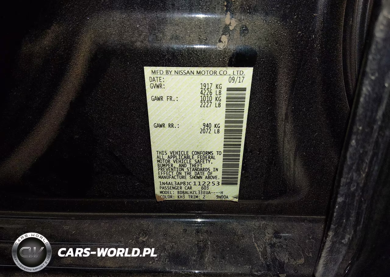 2018 Nissan Altima 2.5 Sr VIN:1N4AL3AP8JC112253 - 9