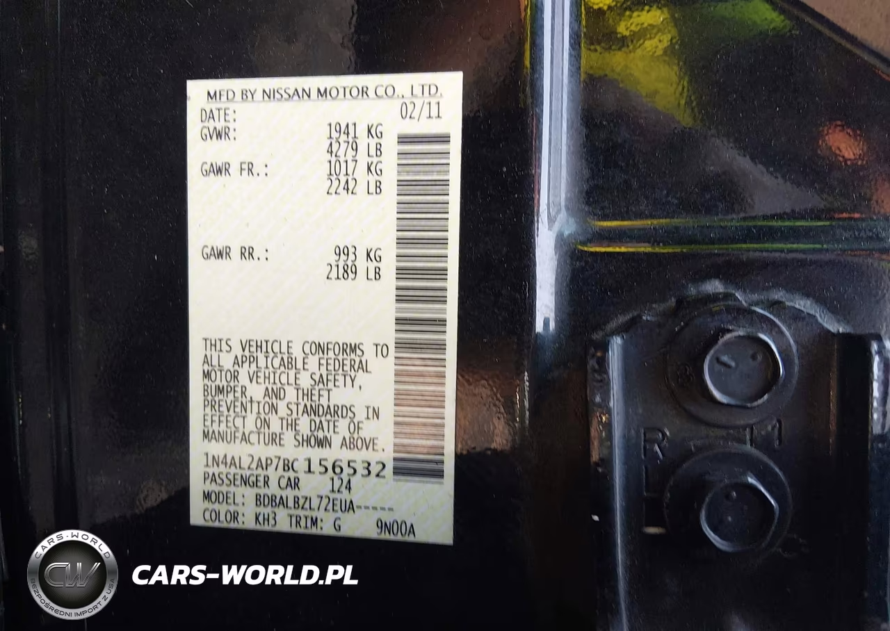 2011 Nissan Altima 2.5 S VIN:1N4AL2AP7BC156532 - 9