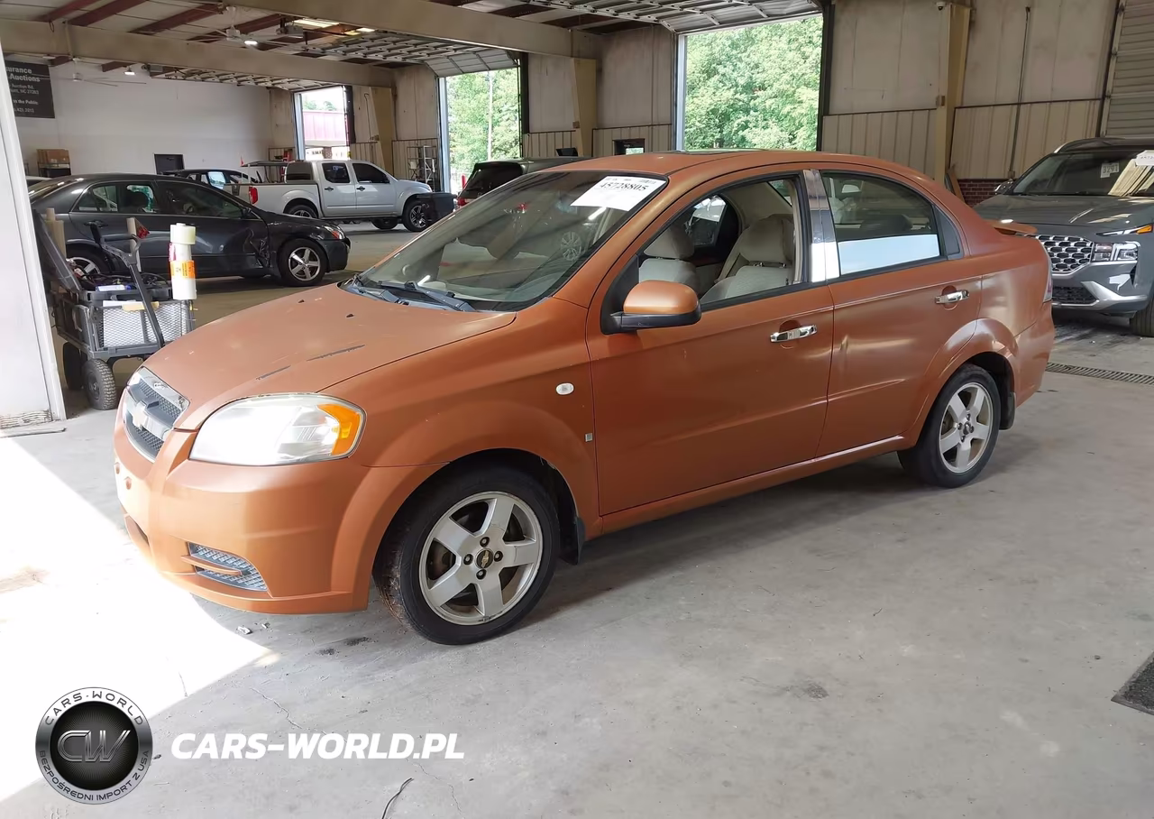 2007 Chevrolet Aveo Lt VIN:KL1TG56697B061905 - 2