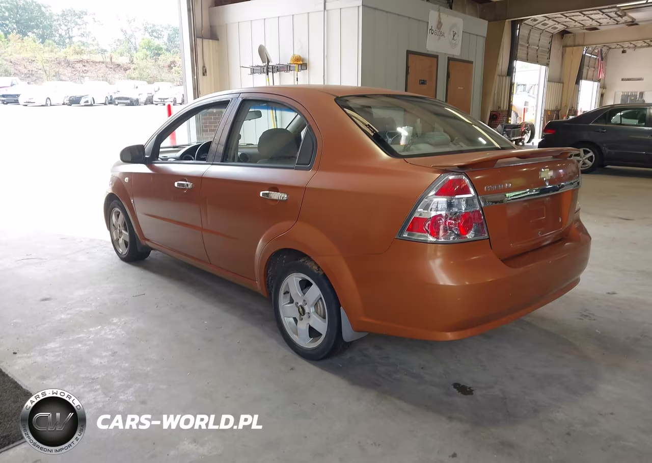 2007 Chevrolet Aveo Lt VIN:KL1TG56697B061905 - 3