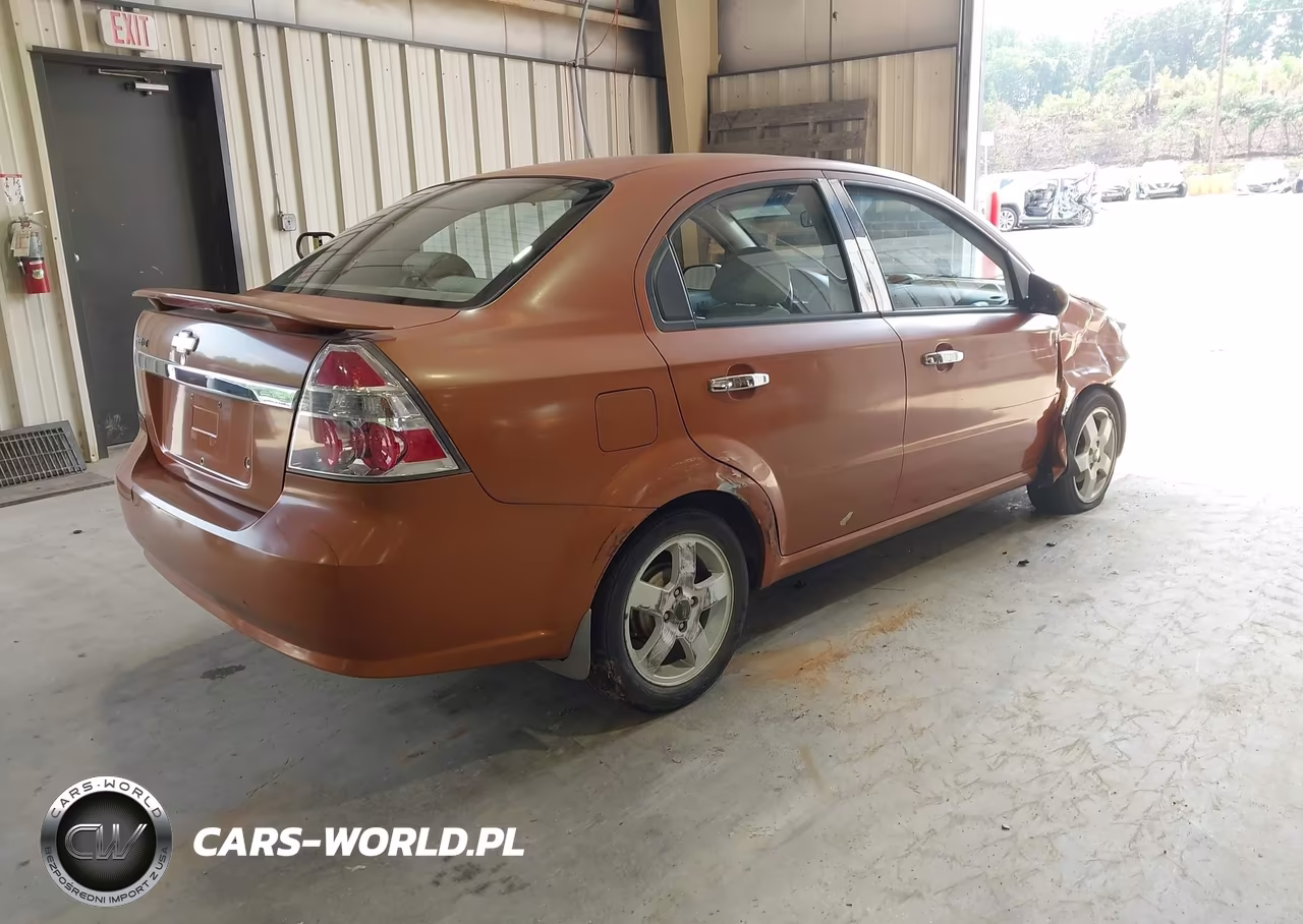 2007 Chevrolet Aveo Lt VIN:KL1TG56697B061905 - 4