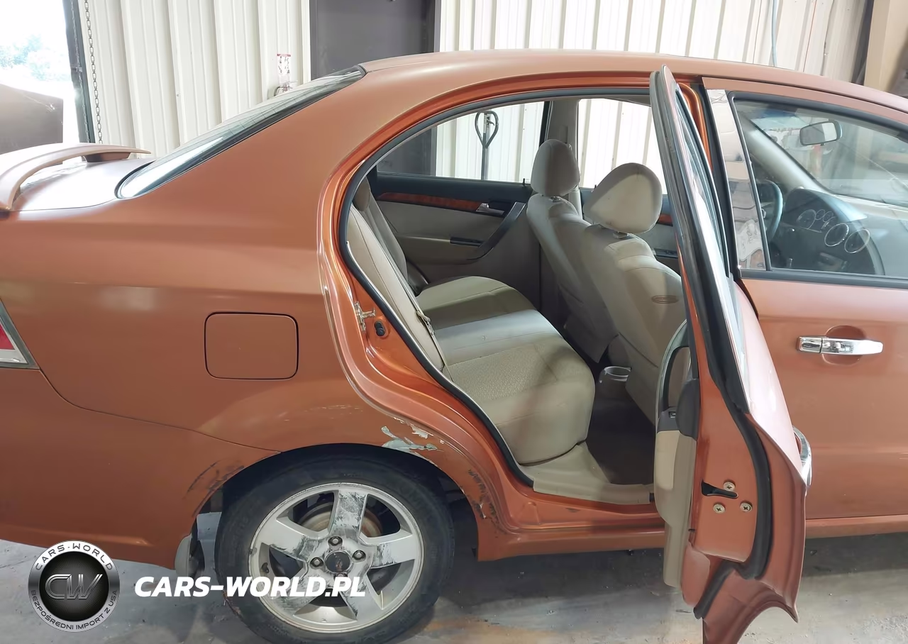 2007 Chevrolet Aveo Lt VIN:KL1TG56697B061905 - 8