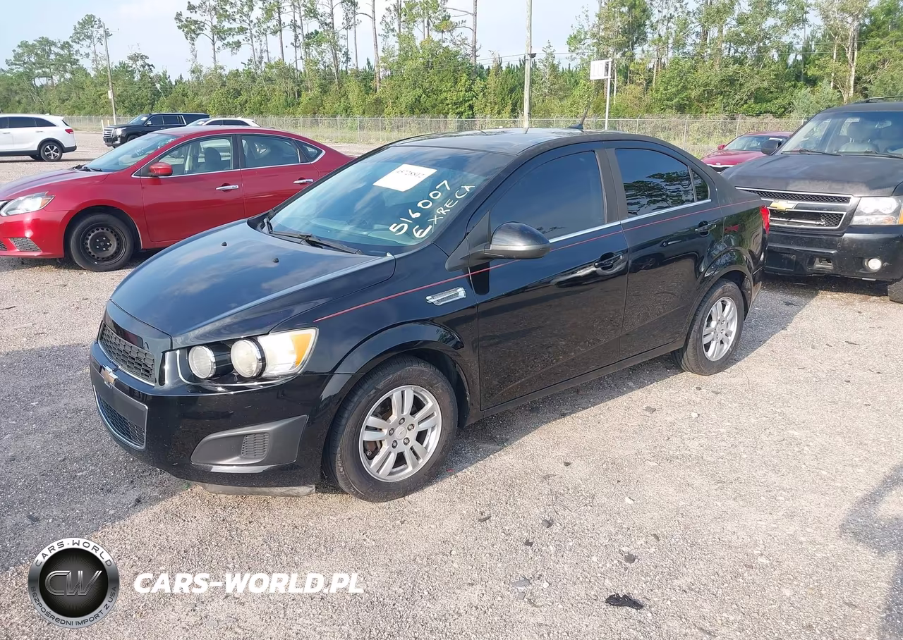 2012 Chevrolet Sonic 2Lt VIN:1G1JC5SH7C4163942 - 2