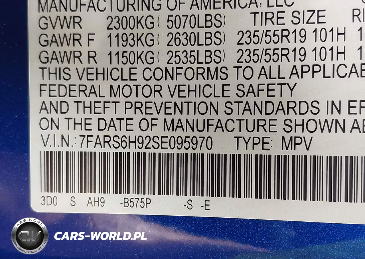 2025 Honda Cr-V Hybrid Sport Touring VIN:7FARS6H92SE095970 - 9