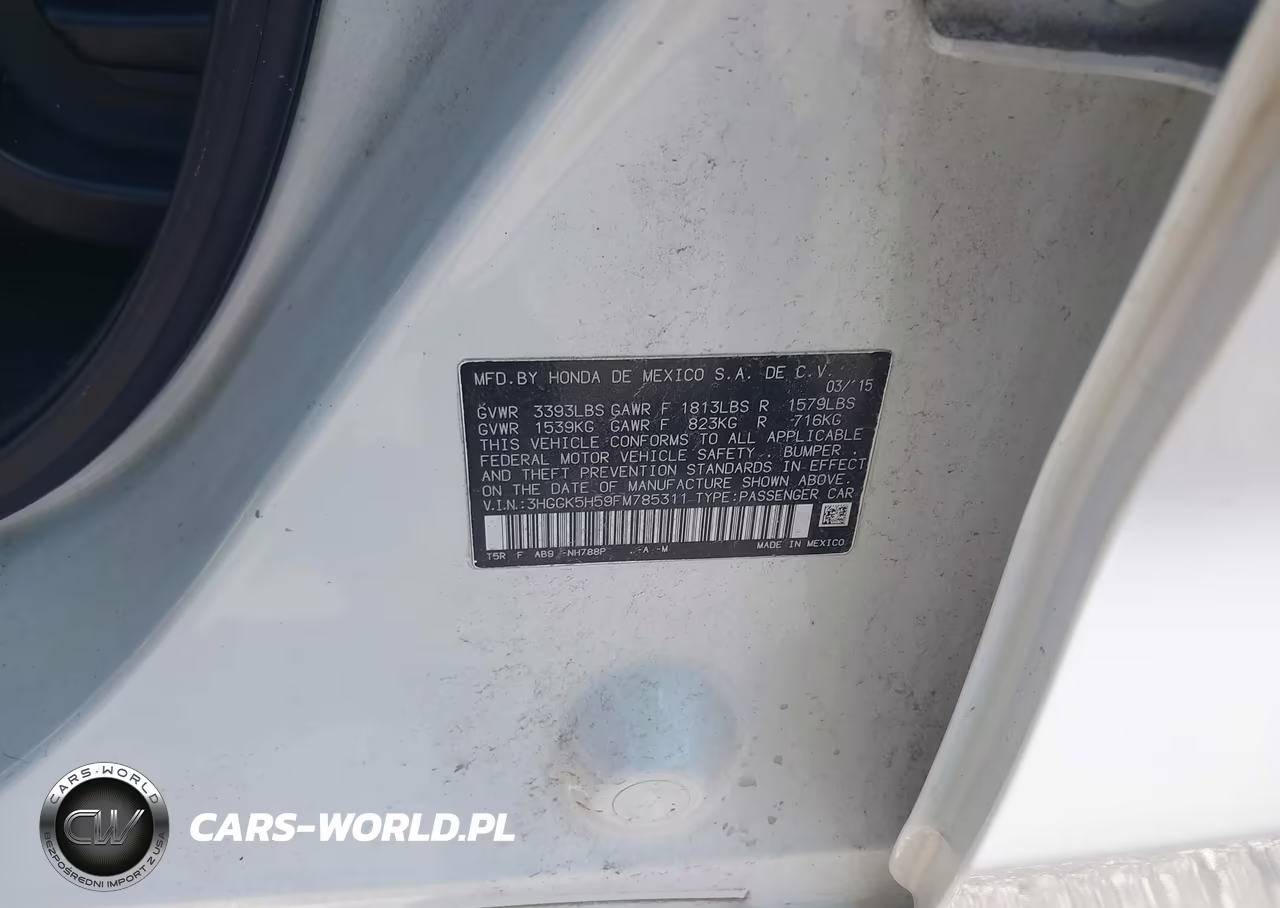 2015 Honda Fit Lx VIN:3HGGK5H59FM785311 - 9