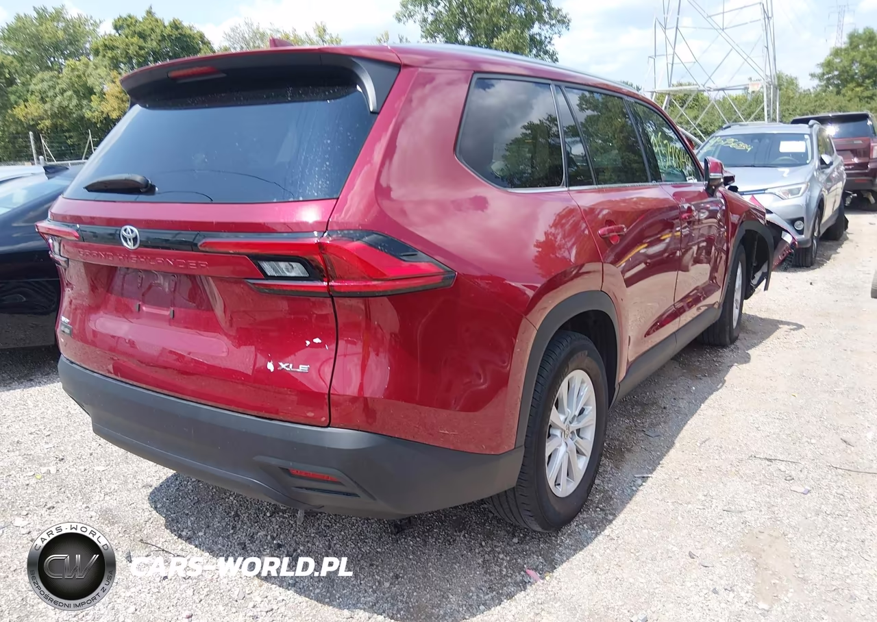 2024 Toyota Grand Highlander Xle VIN:5TDAAAB57RS007571 - 4