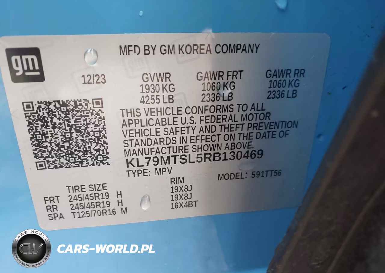 2024 Chevrolet Trailblazer Fwd Rs VIN:KL79MTSL5RB130469 - 9