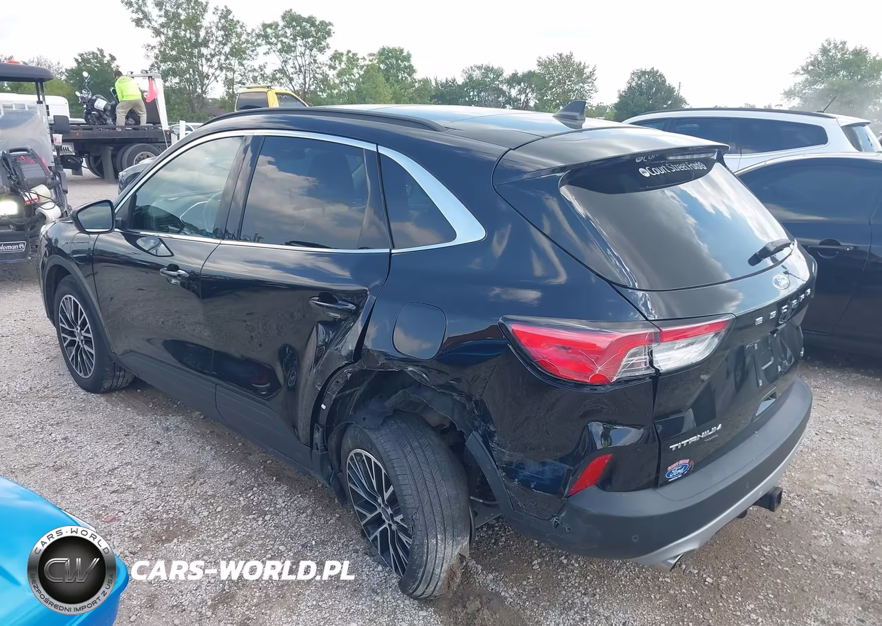 2021 Ford Escape Phev Titanium VIN:1FMCU0LZ3MUB35267 - 3