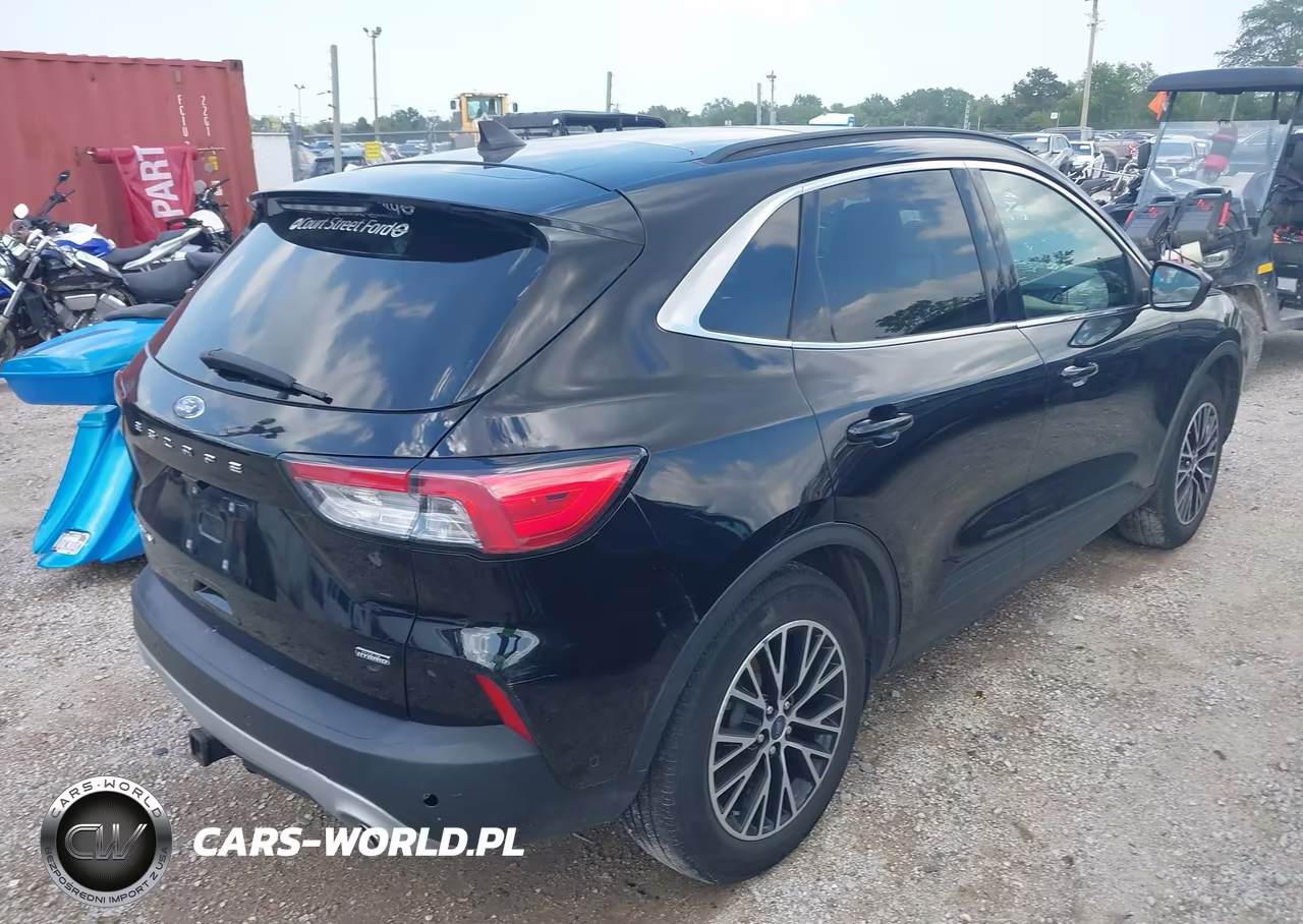 2021 Ford Escape Phev Titanium VIN:1FMCU0LZ3MUB35267 - 4