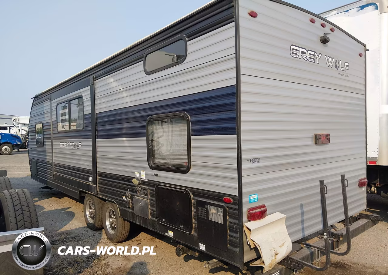 2022 Forest River Grey Wolf 23Dbhw VIN:4X4TCKY29N9136887 - 3