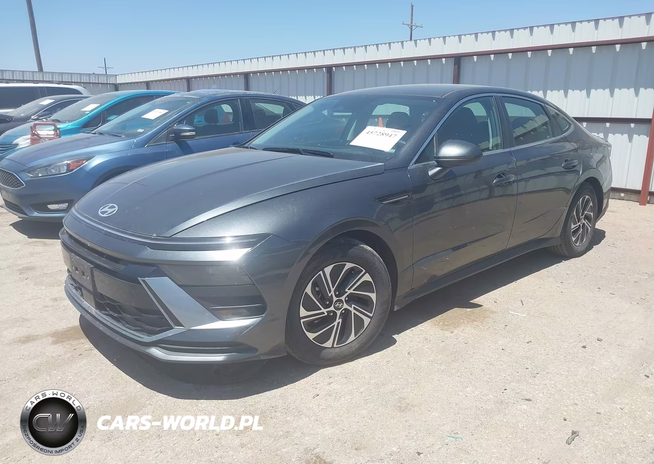2026 Hyundai Sonata Hybrid Blue VIN:KMHL24JJ9TA145408 - 2