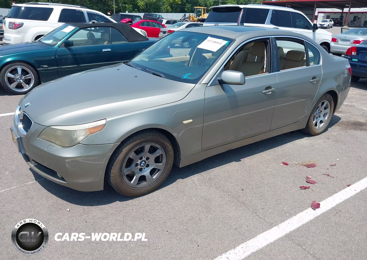 2004 BMW 525I VIN:WBANA53584B850179 - 2