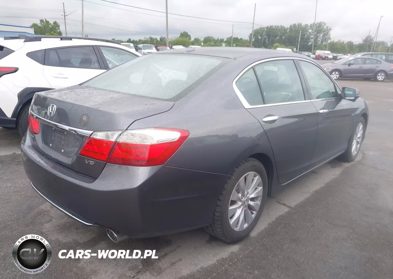 2013 Honda Accord Ex-L V-6 VIN:1HGCR3F81DA045645 - 4