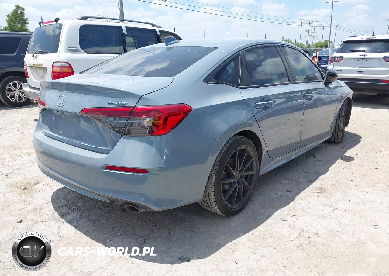 2023 Honda Civic Sport VIN:2HGFE2F50PH550154 - 4