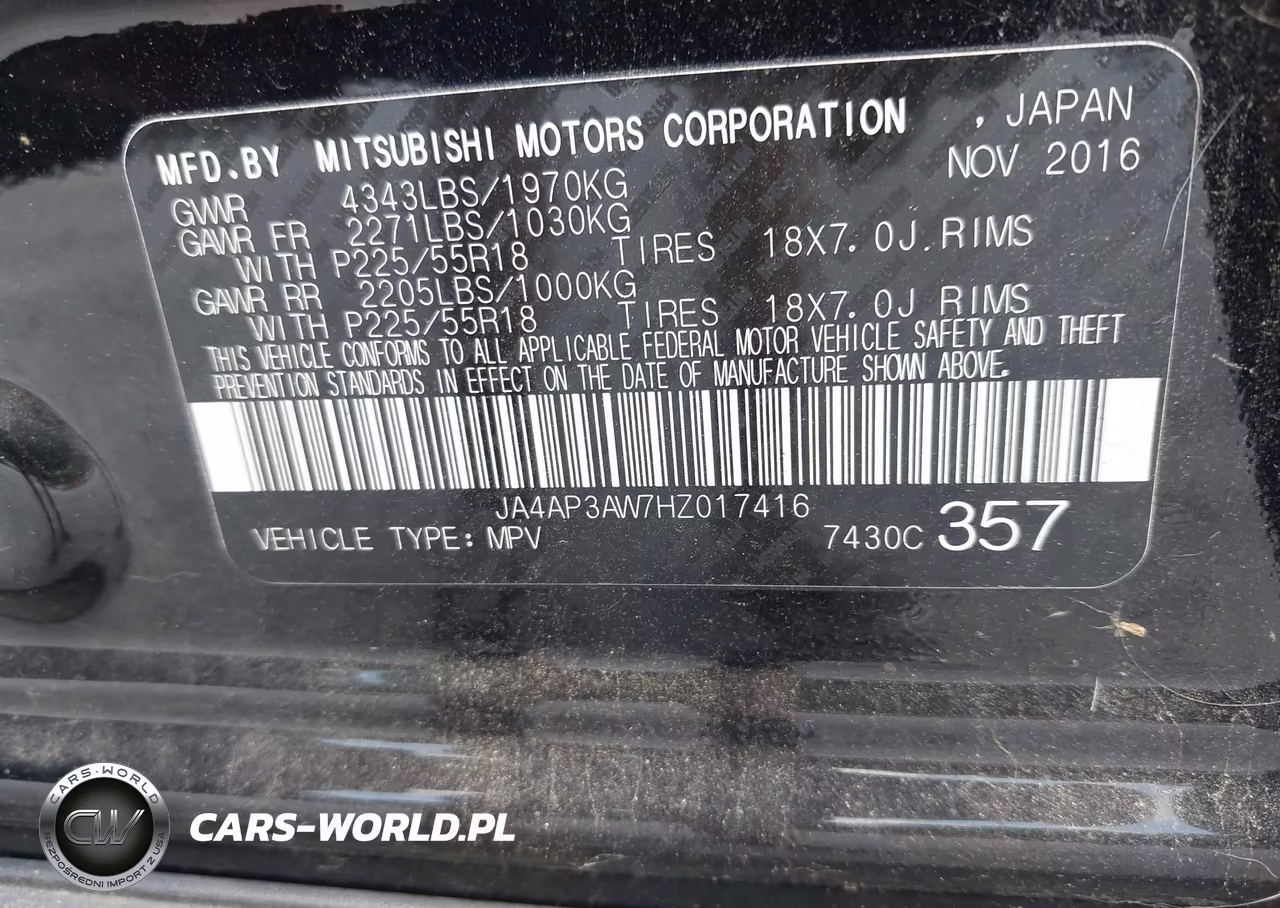 2017 Mitsubishi Outlander Sport 2.4 Se VIN:JA4AP3AW7HZ017416 - 9