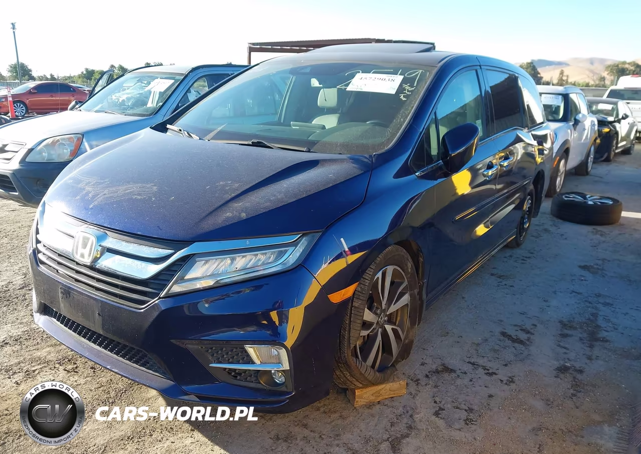 2018 Honda Odyssey Elite VIN:5FNRL6H96JB002519 - 2
