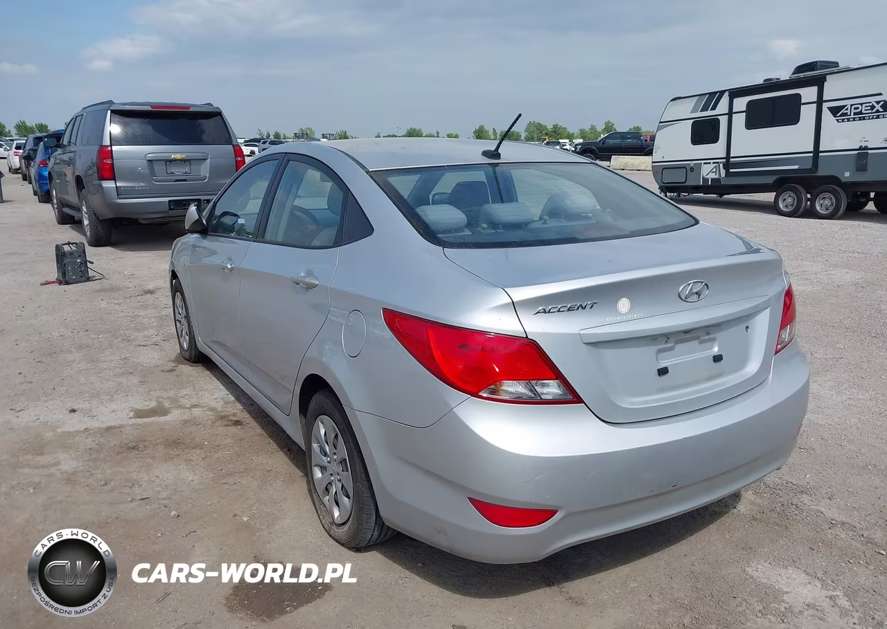 2016 Hyundai Accent Se VIN:KMHCT4AE6GU011802 - 3