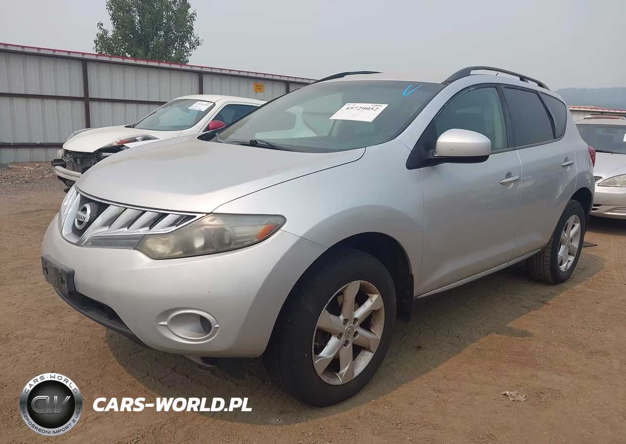 2009 Nissan Murano S VIN:JN8AZ18W19W152893 - 2