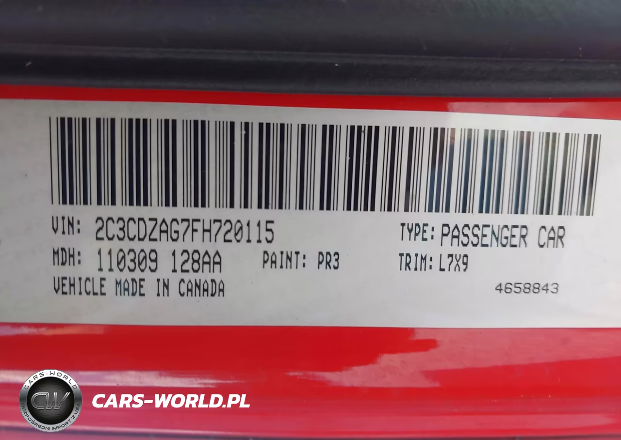 2015 Dodge Challenger Sxt VIN:2C3CDZAG7FH720115 - 9