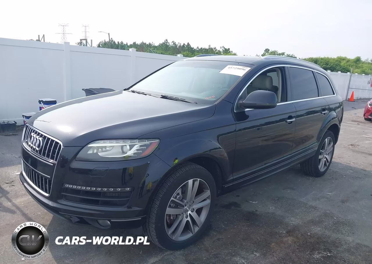 2013 Audi Q7 3.0 Tdi Premium VIN:WA1LMAFE1DD007476 - 2