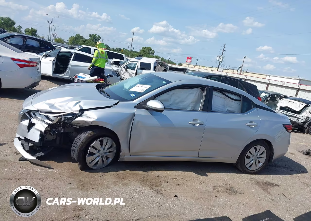 2021 Nissan Sentra S Xtronic Cvt VIN:3N1AB8BV8MY274549 - 14