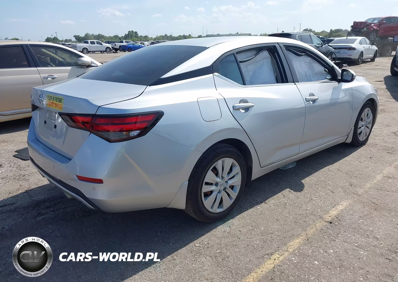 2021 Nissan Sentra S Xtronic Cvt VIN:3N1AB8BV8MY274549 - 4