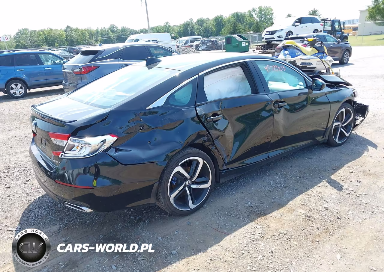 2022 Honda Accord Sport VIN:1HGCV1F32NA111304 - 4