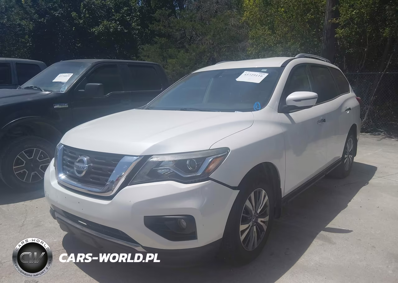 2017 Nissan Pathfinder Platinum-S-Sl-Sv VIN:5N1DR2MN1HC626610 - 2