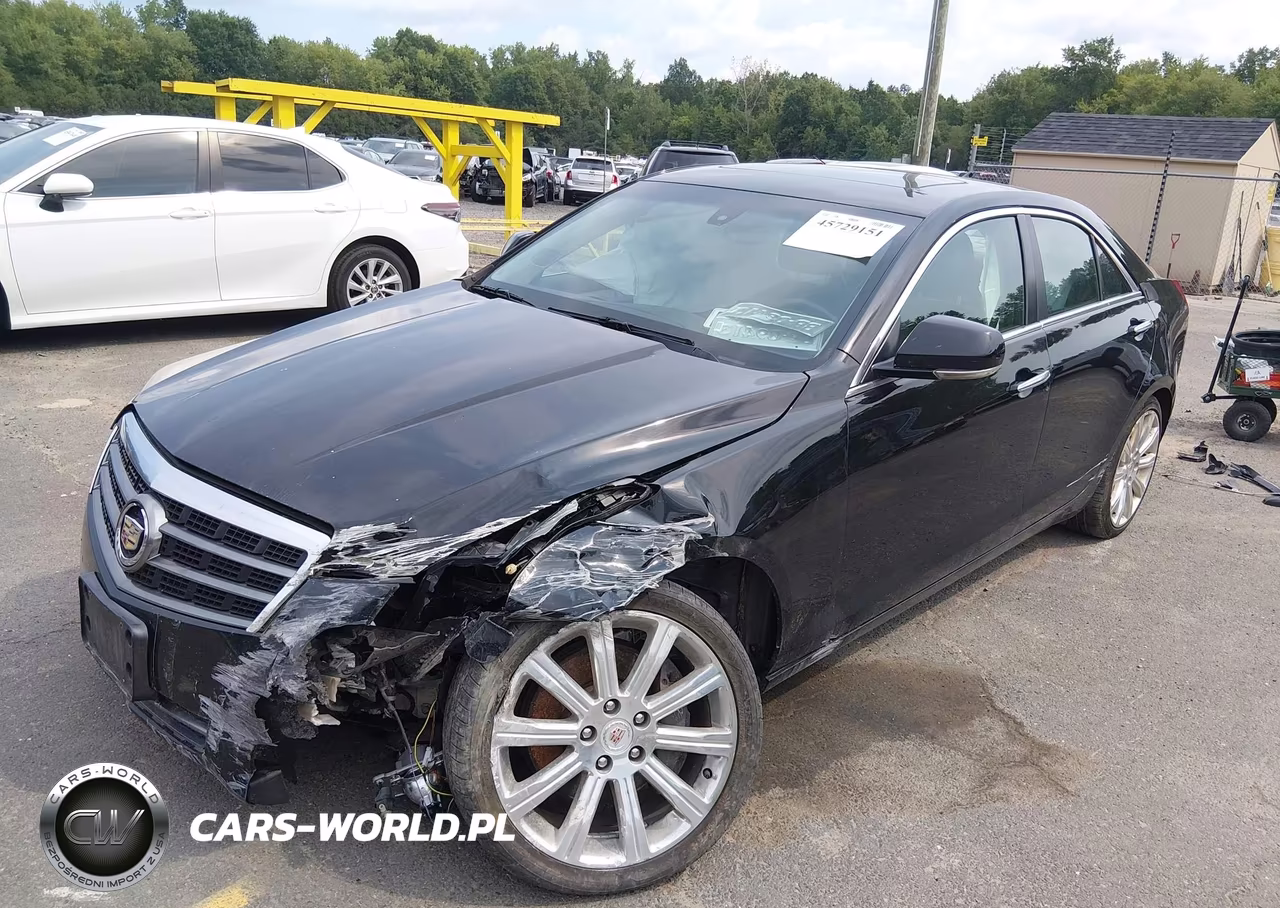 2014 Cadillac Ats Luxury VIN:1G6AH5RX0E0159704 - 2