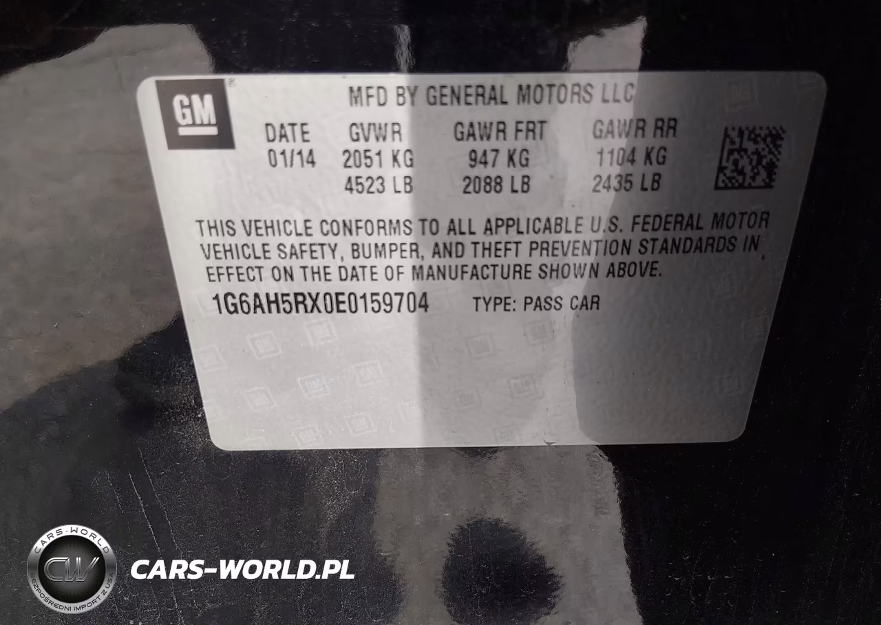 2014 Cadillac Ats Luxury VIN:1G6AH5RX0E0159704 - 9