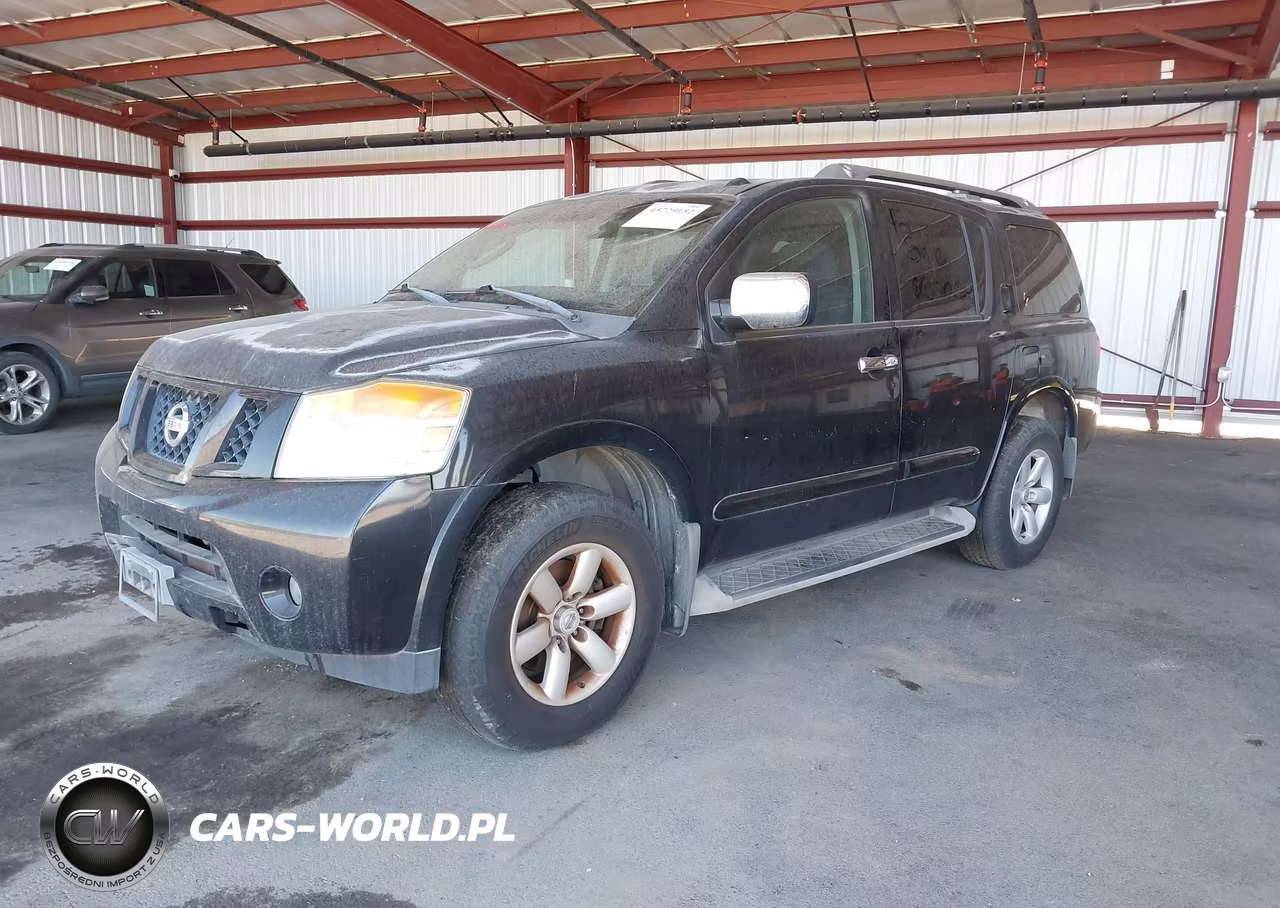 2012 Nissan Armada Sv VIN:5N1AA0NC9CN606033 - 2
