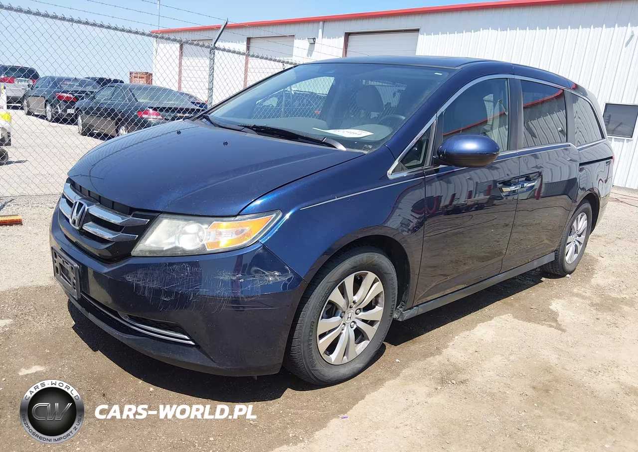 2017 Honda Odyssey Ex-L VIN:5FNRL5H62HB021370 - 2