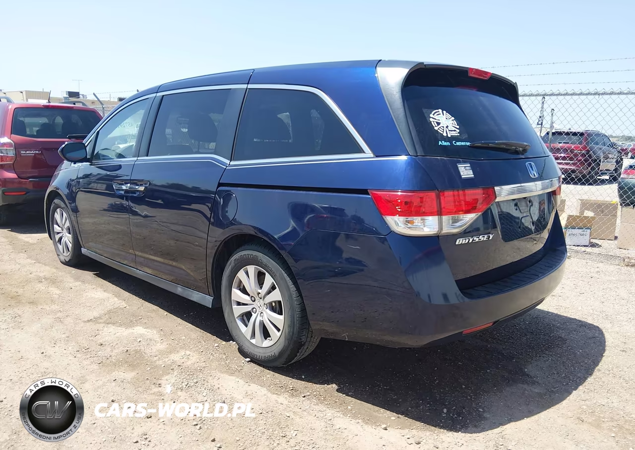 2017 Honda Odyssey Ex-L VIN:5FNRL5H62HB021370 - 3