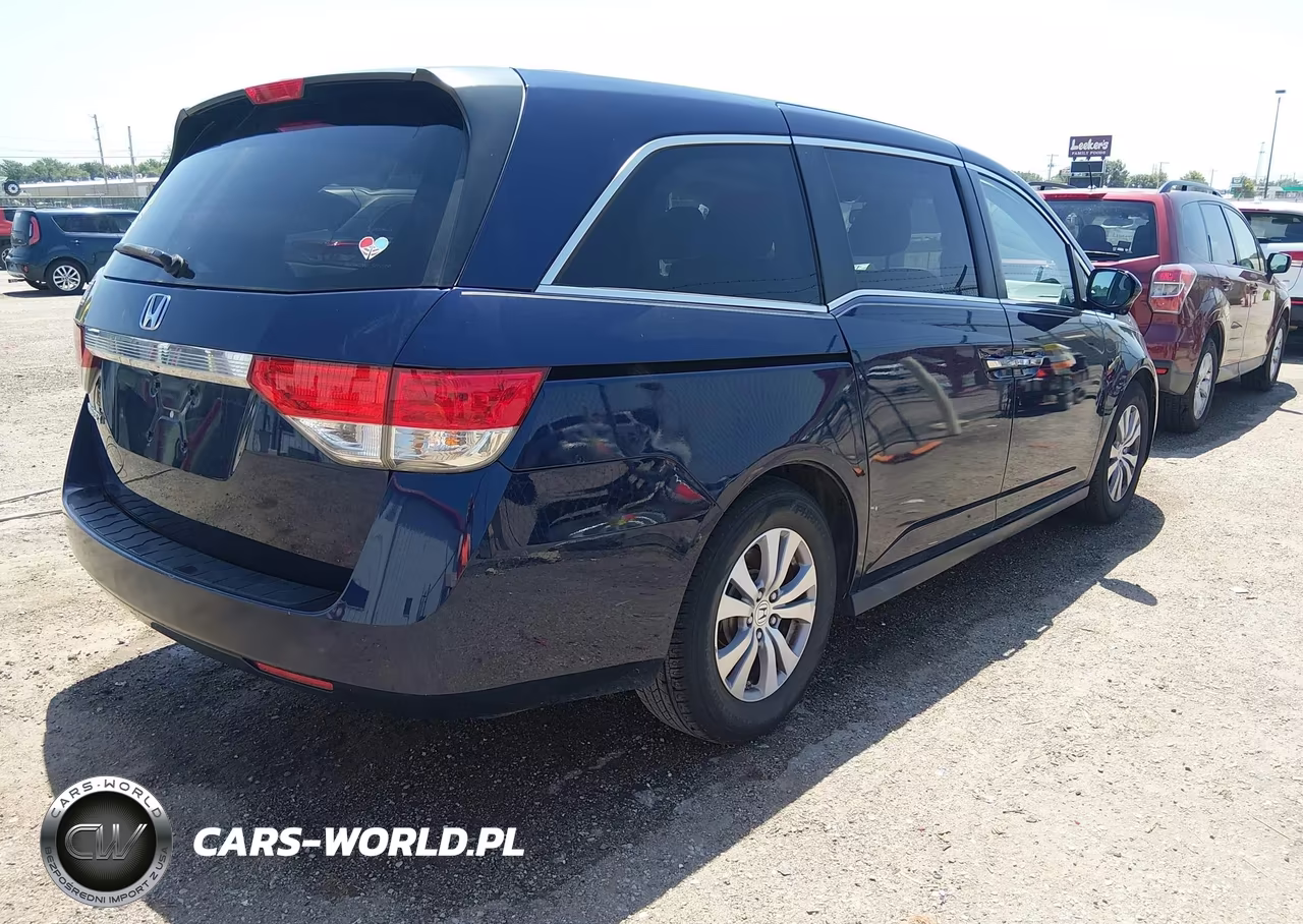 2017 Honda Odyssey Ex-L VIN:5FNRL5H62HB021370 - 4