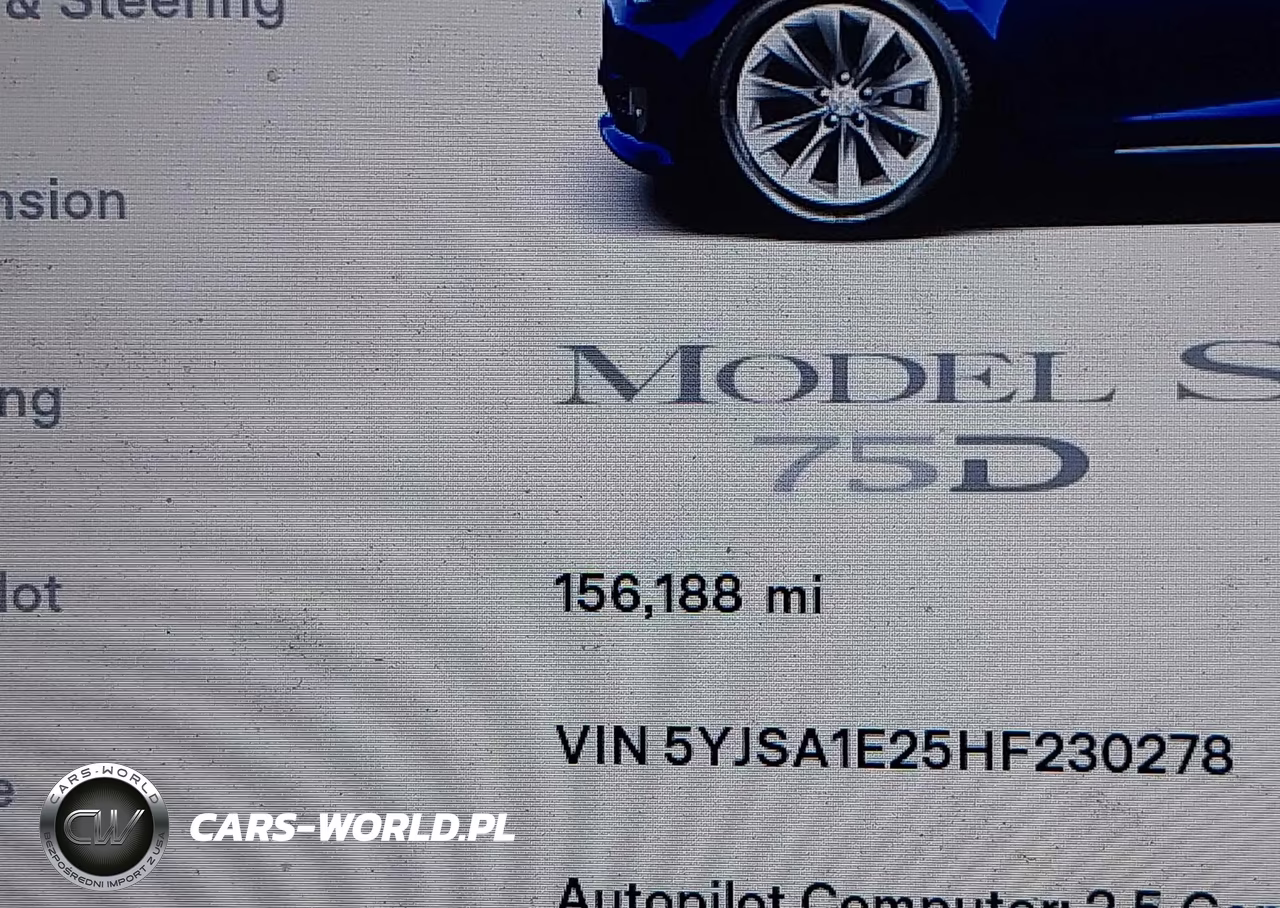 2017 Tesla Model S 100D-60D-75D-90D-P100D VIN:5YJSA1E25HF230278 - 15