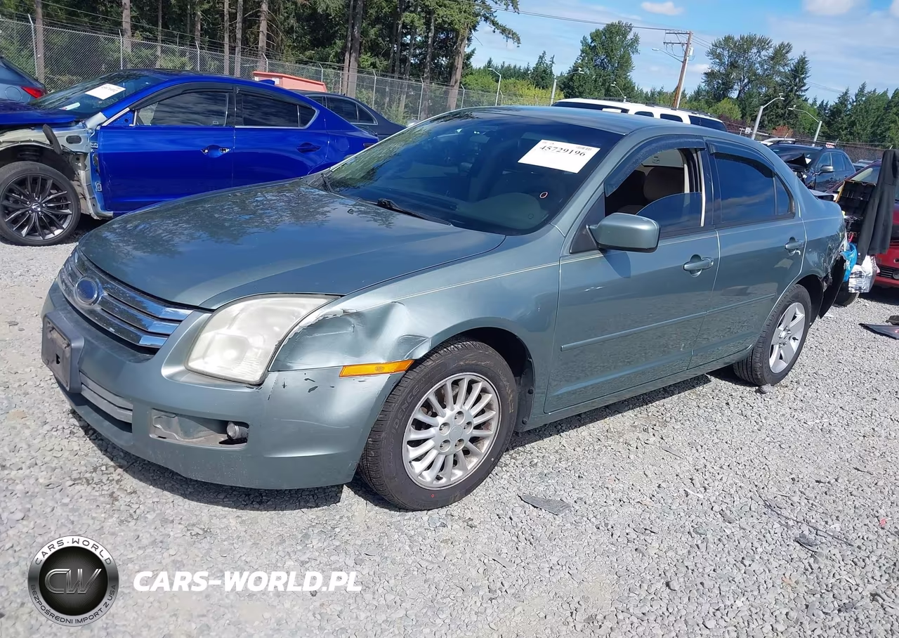 2006 Ford Fusion Se VIN:3FAFP07Z26R138809 - 2