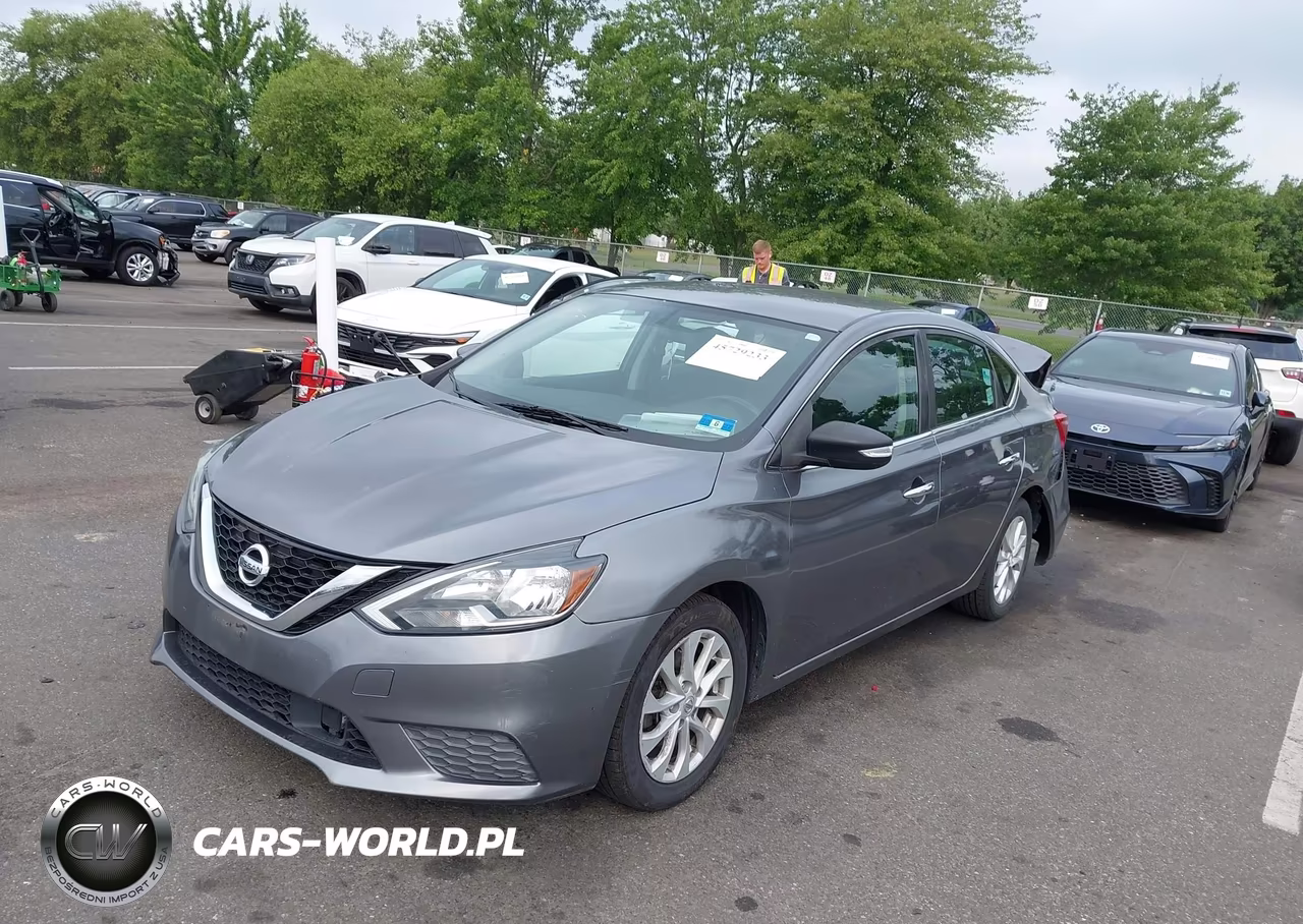 2019 Nissan Sentra Sv VIN:3N1AB7AP2KY430952 - 2
