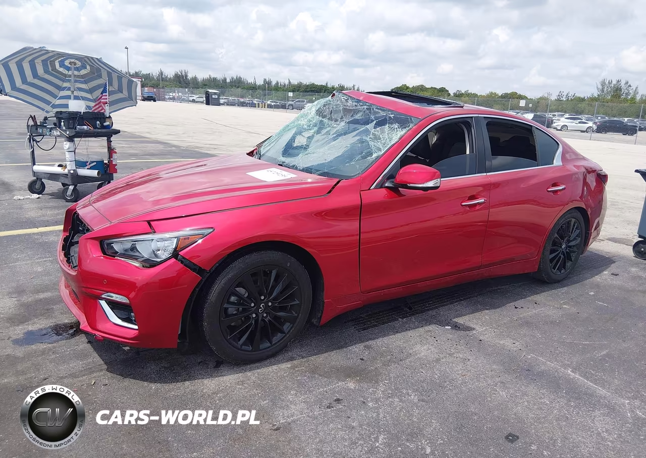 2023 Infiniti Q50 Luxe VIN:JN1EV7BP4PM510545 - 2