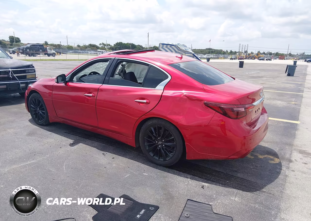 2023 Infiniti Q50 Luxe VIN:JN1EV7BP4PM510545 - 3