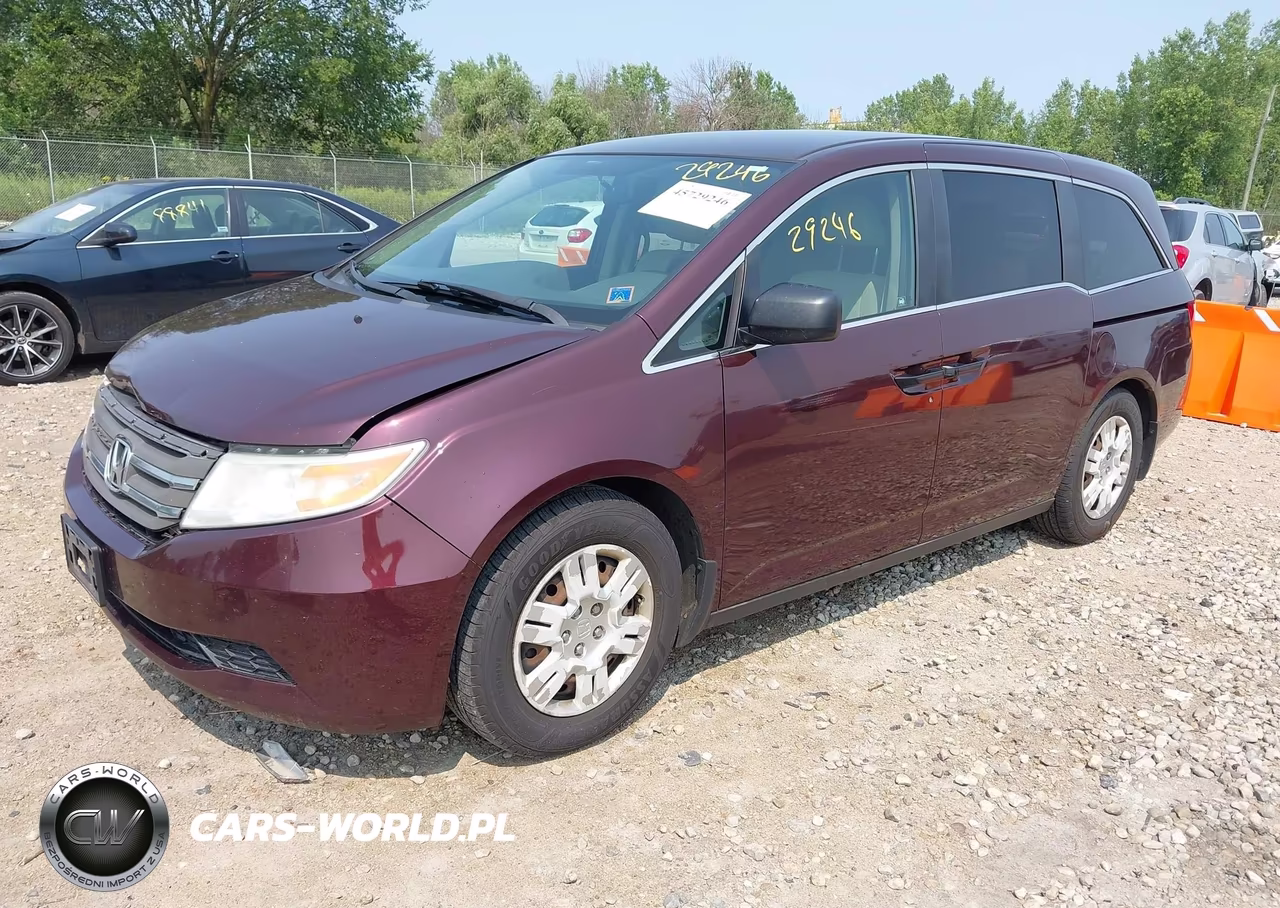 2011 Honda Odyssey Lx VIN:5FNRL5H21BB036687 - 2