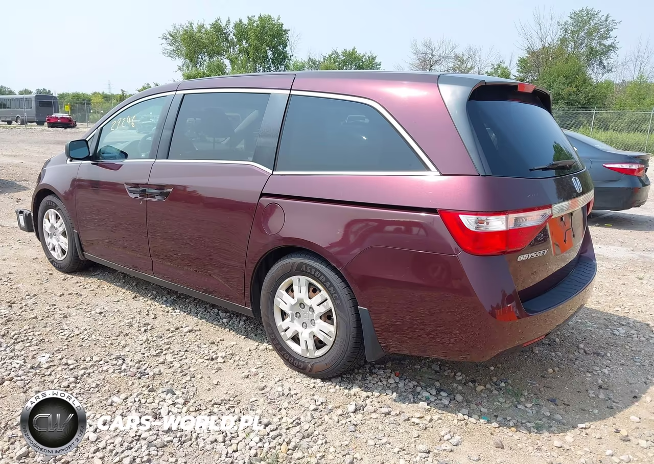 2011 Honda Odyssey Lx VIN:5FNRL5H21BB036687 - 3